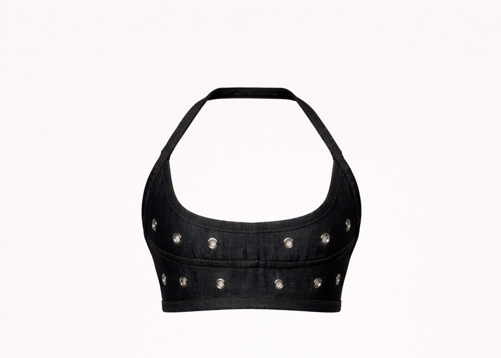 Carla Halter Crop Top