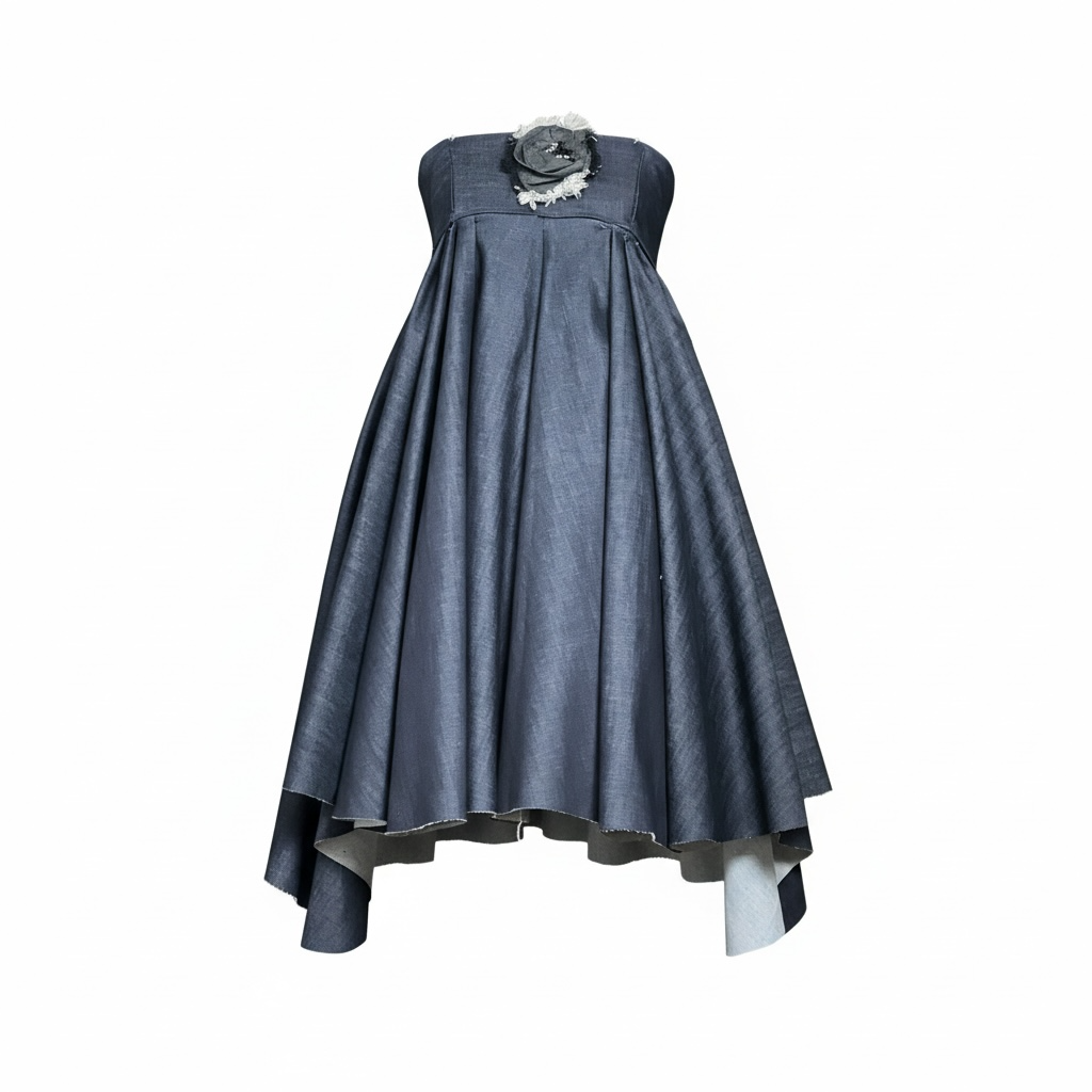 Elegant Strapless Dress