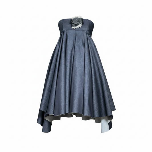 Elegant Strapless Dress
